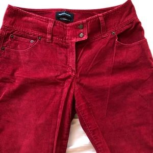 Red Corduroy Pants